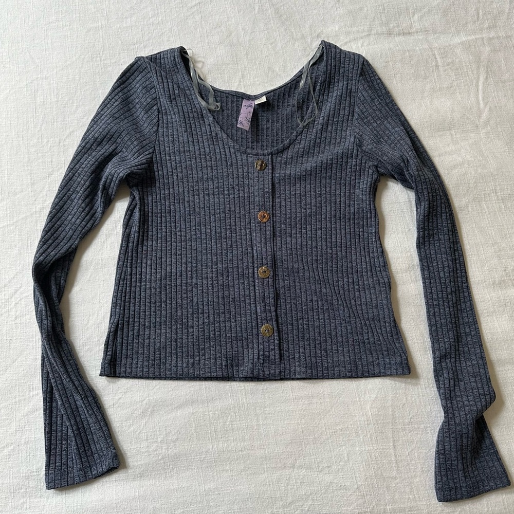 Long Sleeve Crop Top